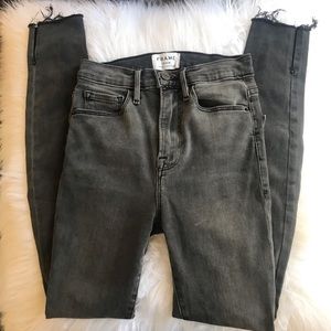 Frame Grey skinny jeans